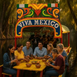 Tarde de Trajinera: Cultura y Sabores en los Canales