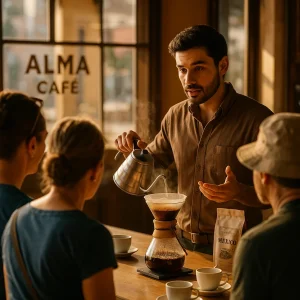 Café de Especialidad en Alma Café: Métodos y Orígenes